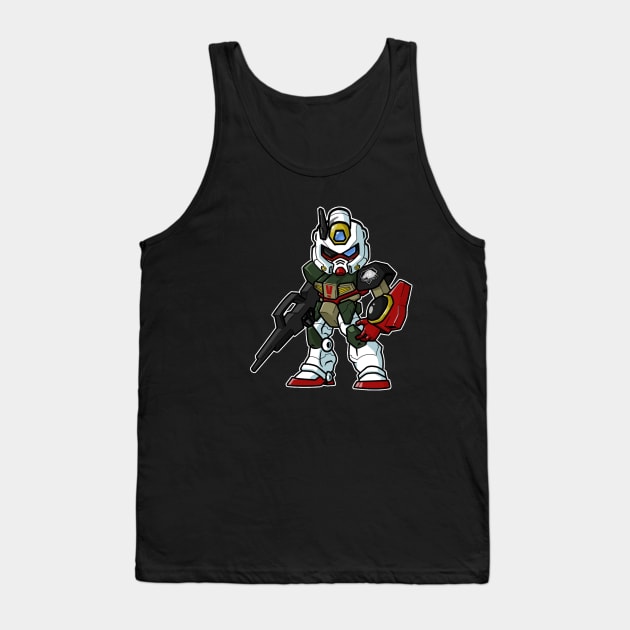 Venom Snake Gundam Tank Top by Installbase